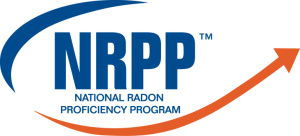 NRPP logo for commercial radon mitigation services
